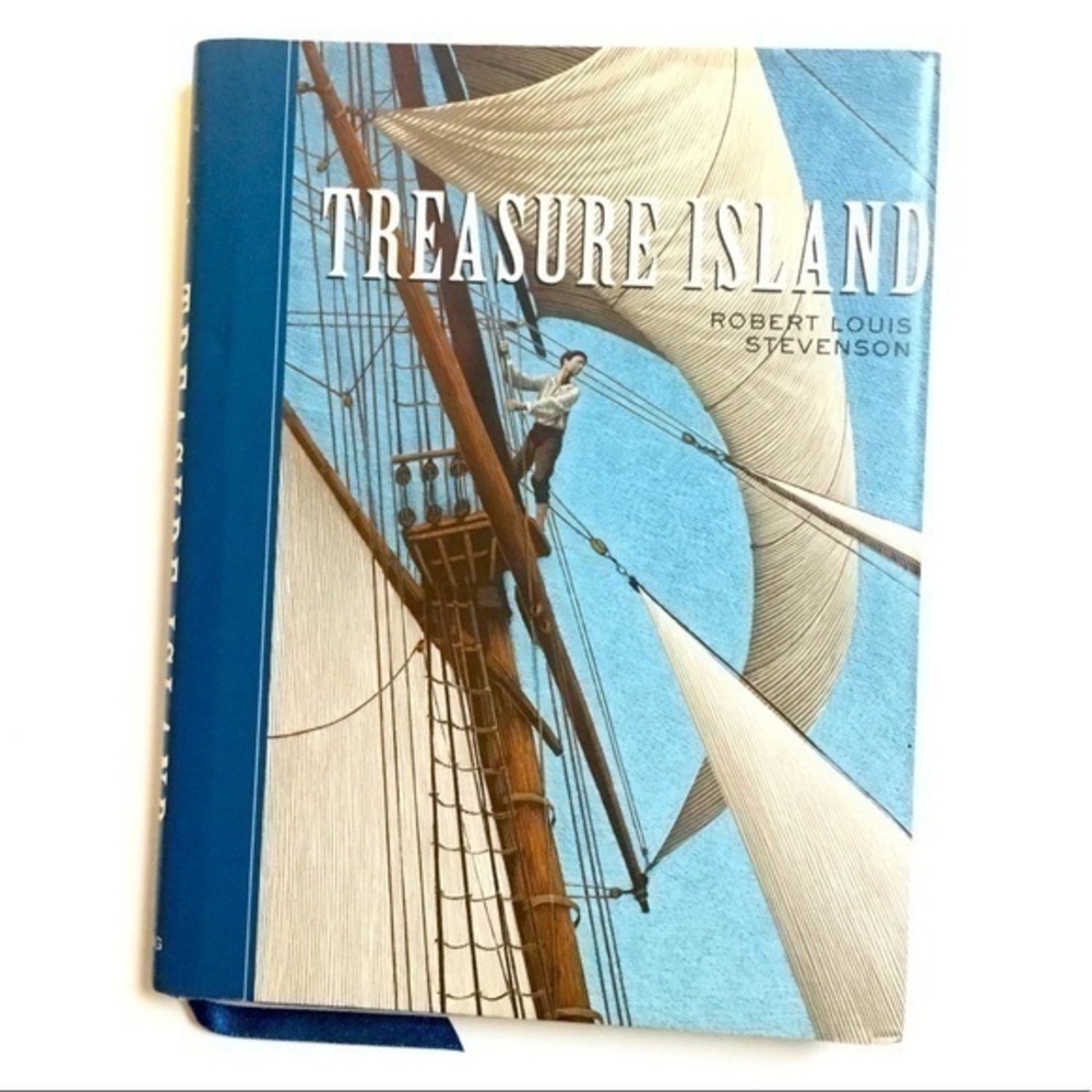 3 For $13! TREASURE ISLAND by Robert Louis Stevenson - Hardcover Book